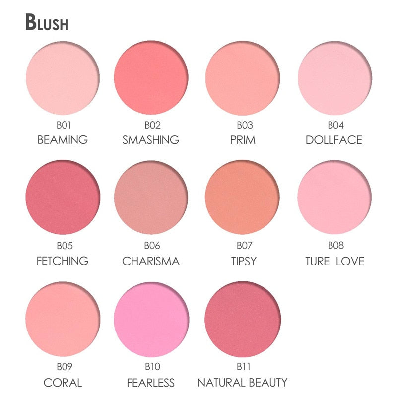 Blush em Pó Focallure - Profissional