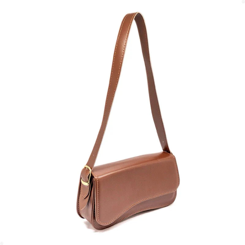 Bolsa Baguete de Ombro Feminina Lançamento Zara