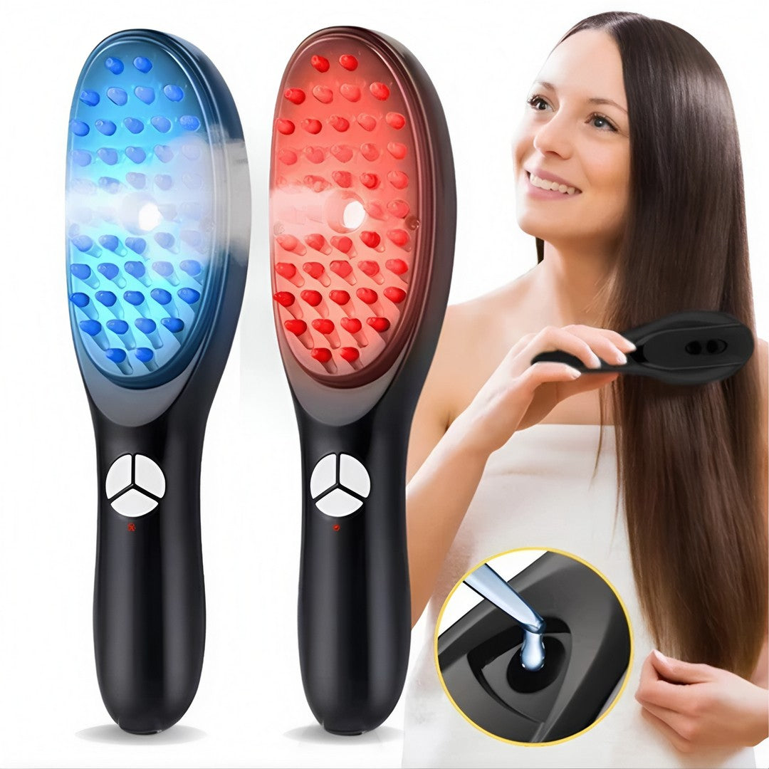 Escova Terapêutica LED 4 em 1