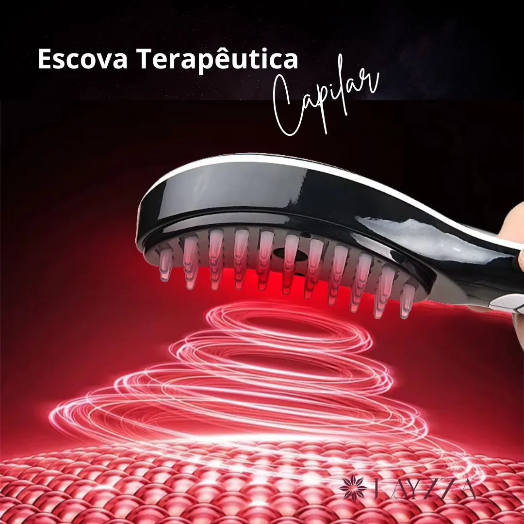 Escova Terapêutica LED 4 em 1