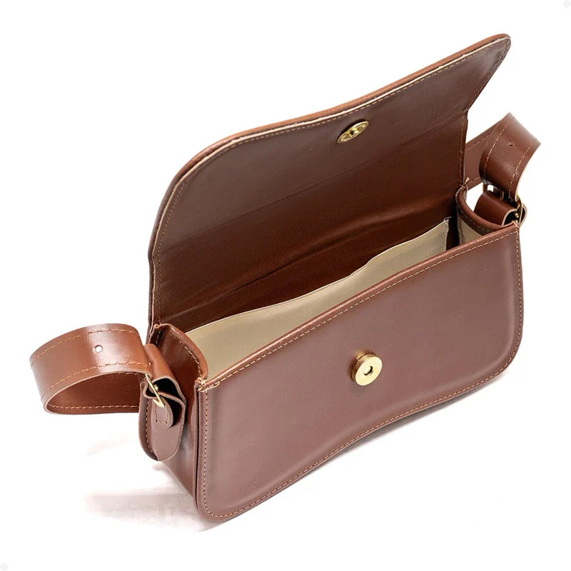 Bolsa Baguete de Ombro Feminina Lançamento Zara