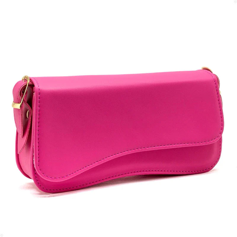 Bolsa Baguete de Ombro Feminina Lançamento Zara