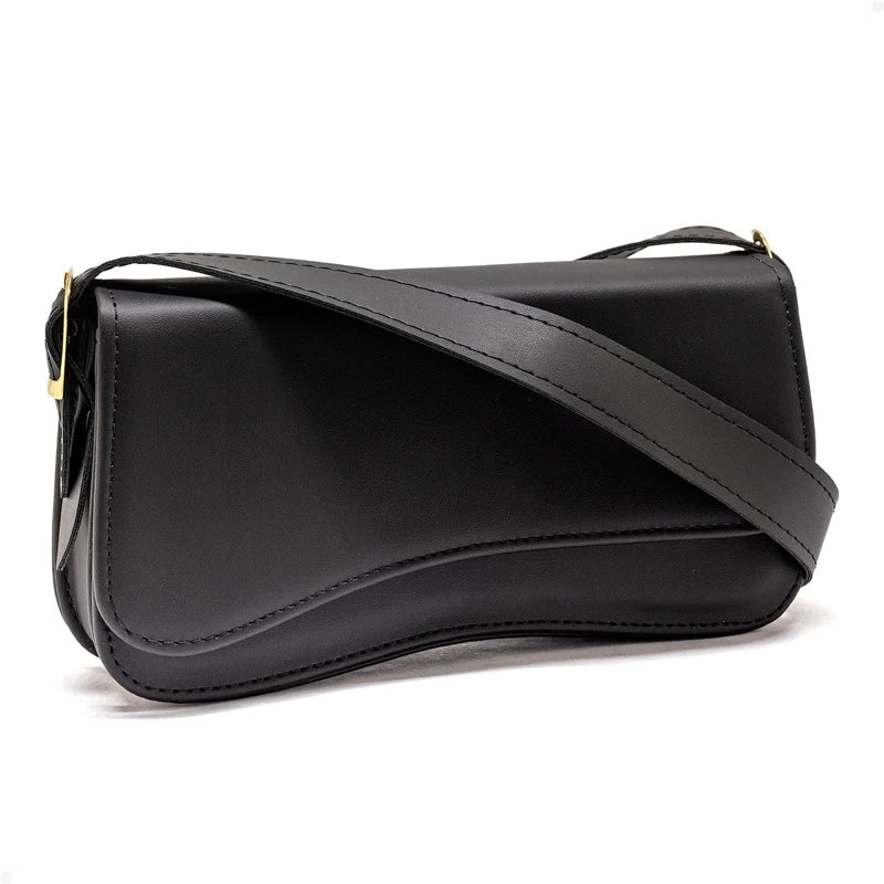 Bolsa Baguete de Ombro Feminina Lançamento Zara