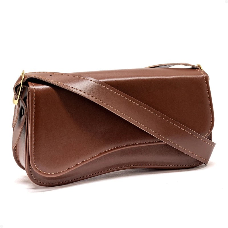 Bolsa Baguete de Ombro Feminina Lançamento Zara
