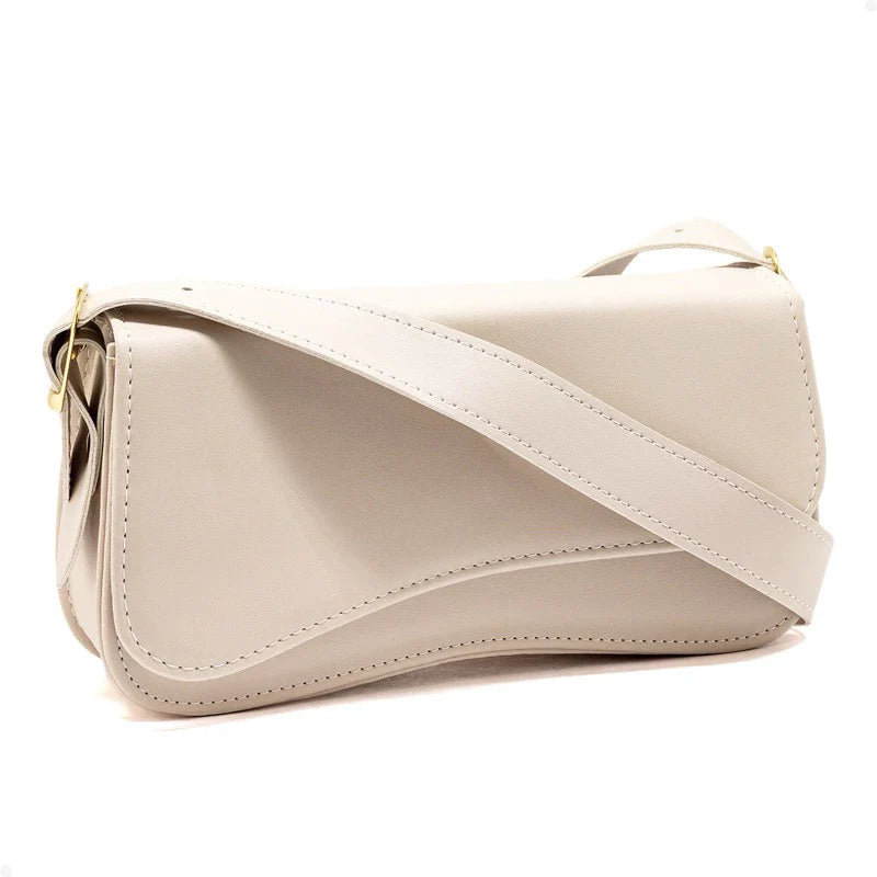 Bolsa Baguete de Ombro Feminina Lançamento Zara