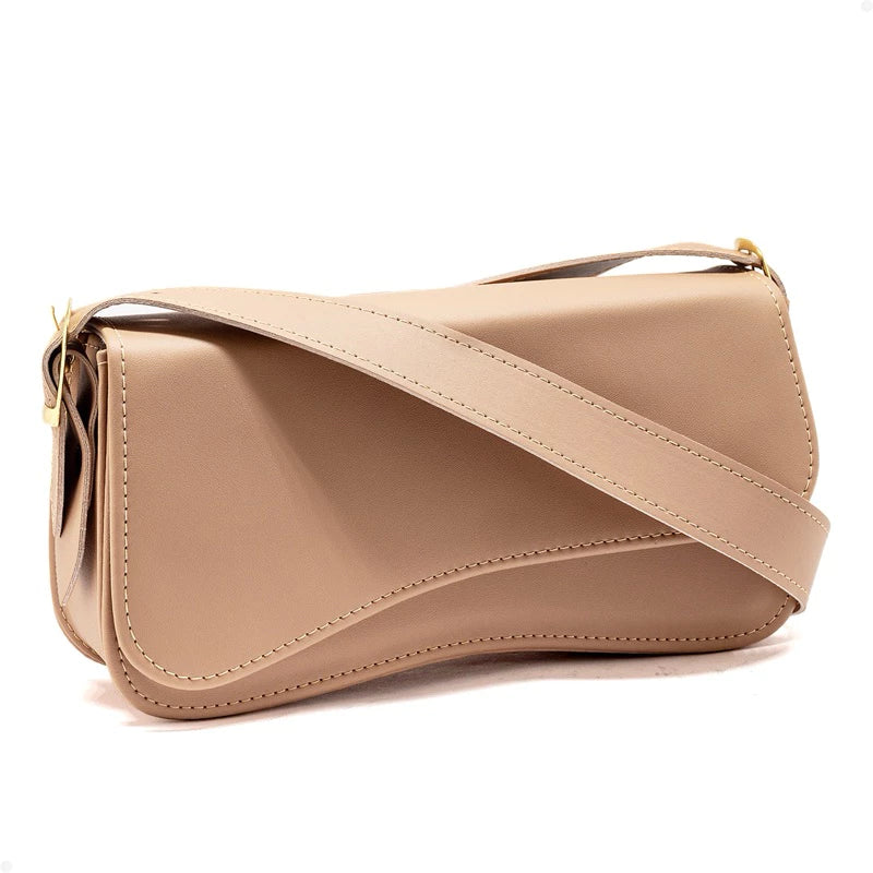 Bolsa Baguete de Ombro Feminina Lançamento Zara