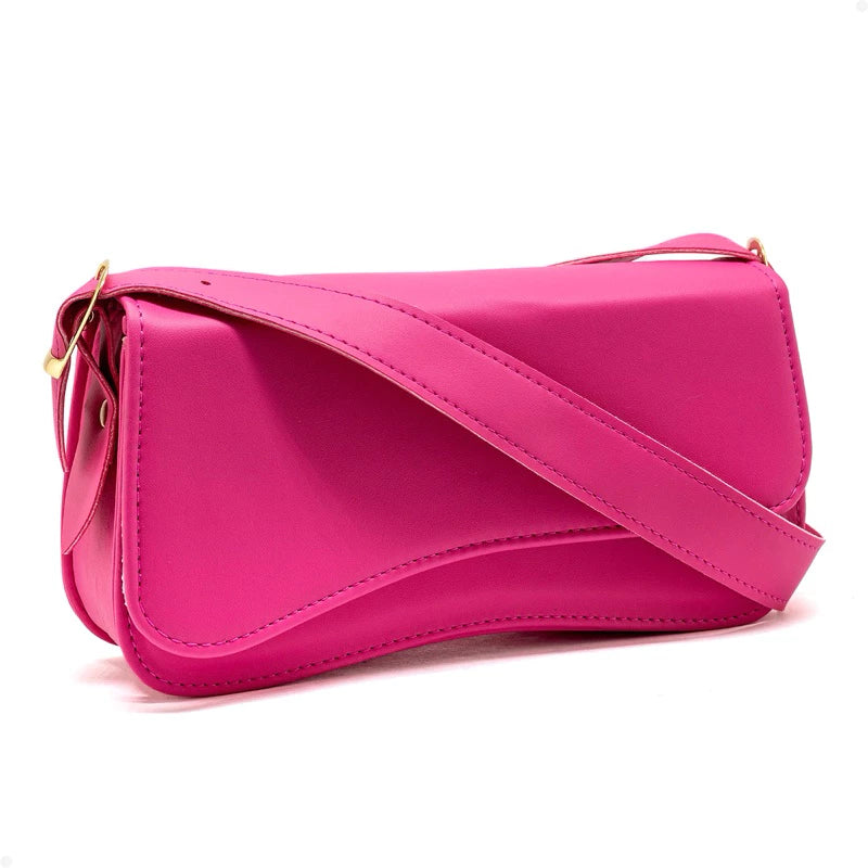 Bolsa Baguete de Ombro Feminina Lançamento Zara