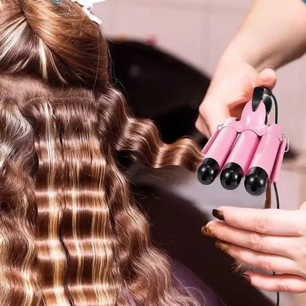 Chapinha Triondas Modelador de Cachos Ondulador Formador Triplo