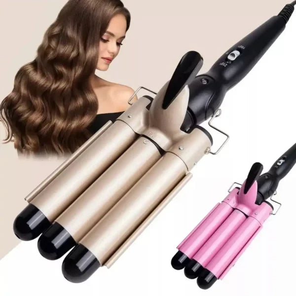 Chapinha Triondas Modelador de Cachos Ondulador Formador Triplo